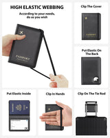 New Passport AirTag Holder, RFID Protected
