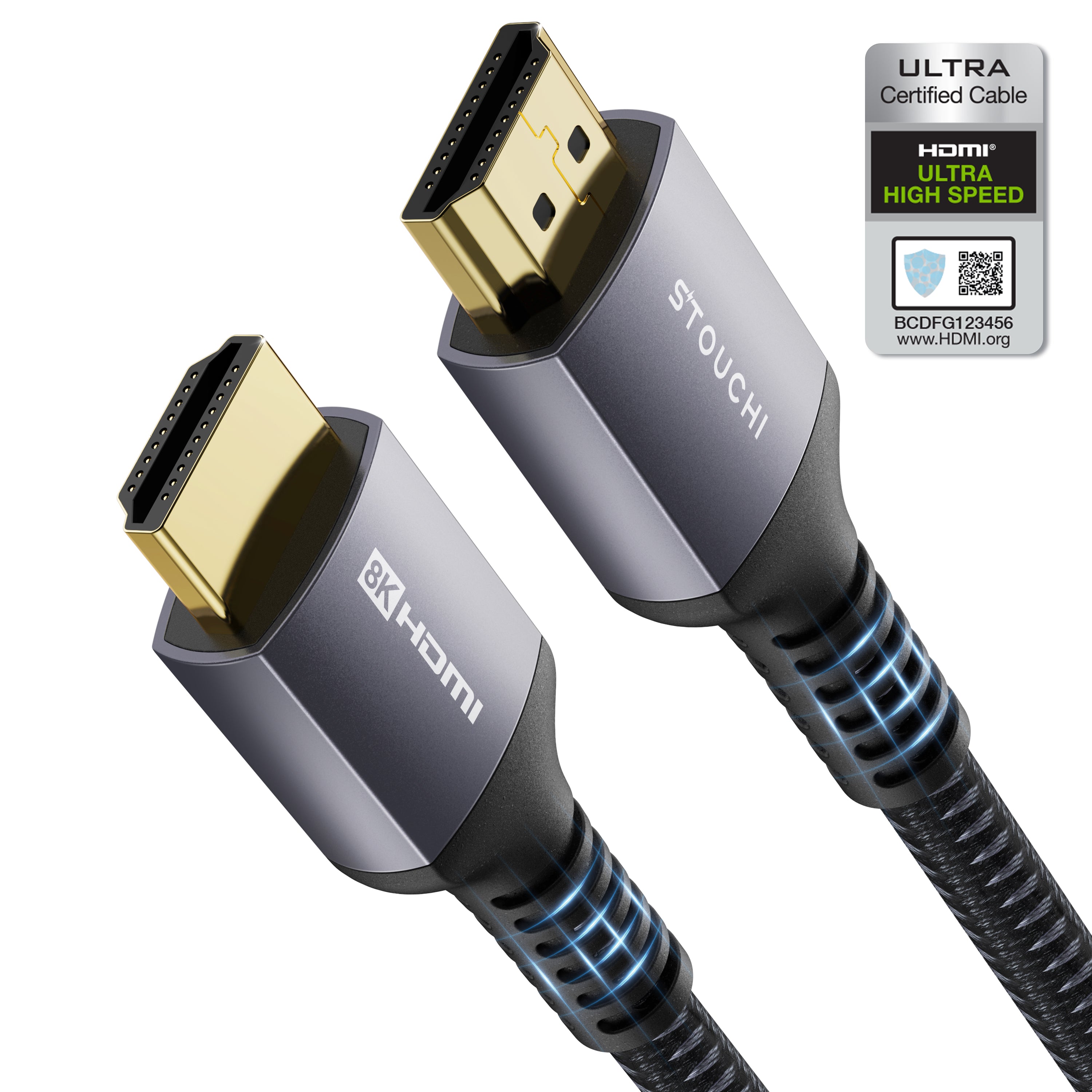 8K HDMI Cable, for PS5 Xbox Series X- 48Gbps HBR3 High Speed – STOUCHI