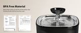 Cat Water Fountain 85oz/2.5L-Spout
