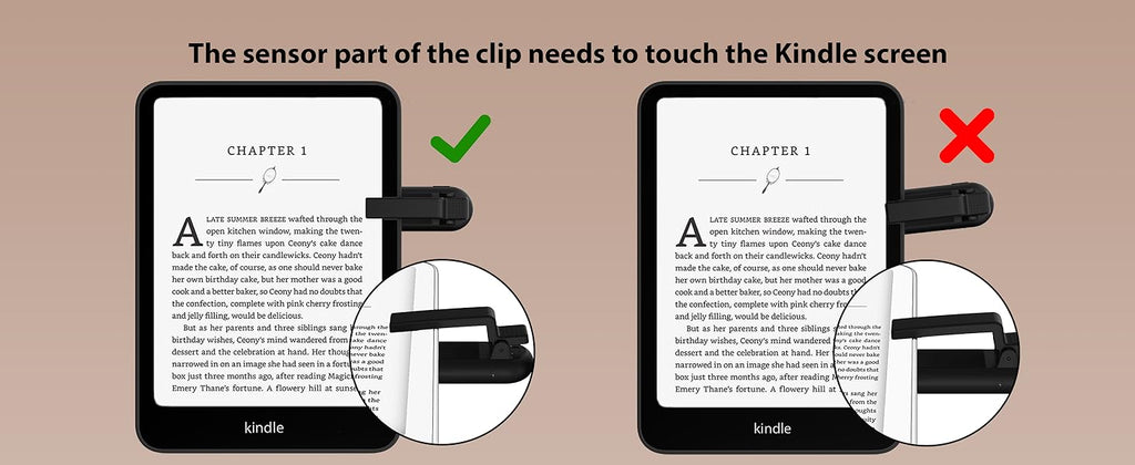 Magnetic Kindle page turner remote