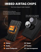 Smart Wallet for Men (Works with Apple Find My)