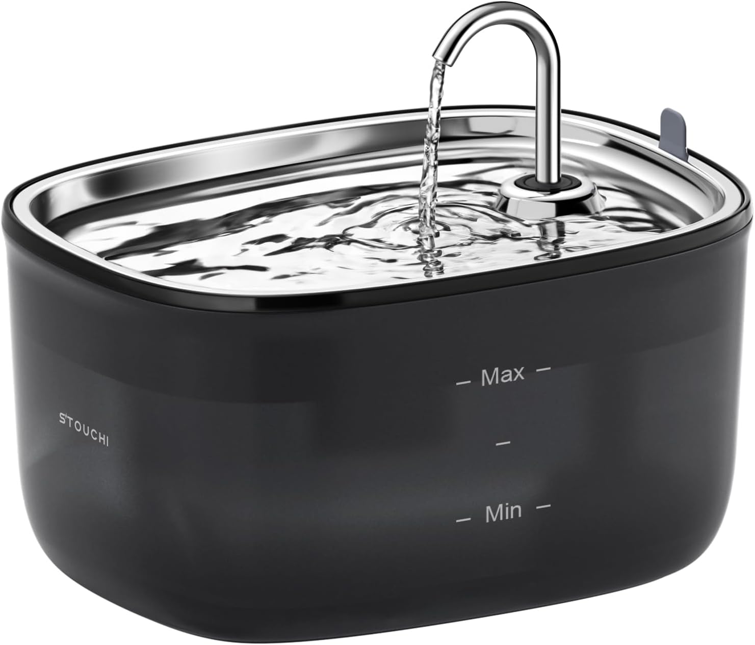 Cat Water Fountain 85oz/2.5L-Stainless Steel Faucet