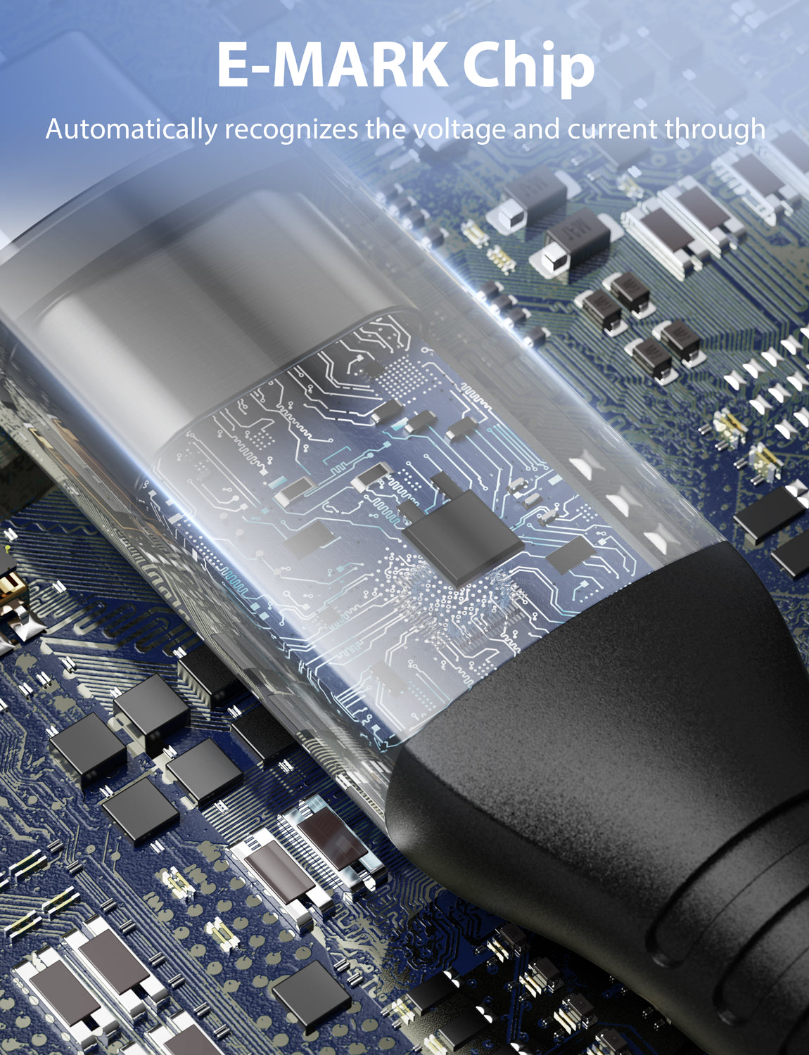 USB C to USB C Cable Fast Charging [10ft 100W] Nylon Braided