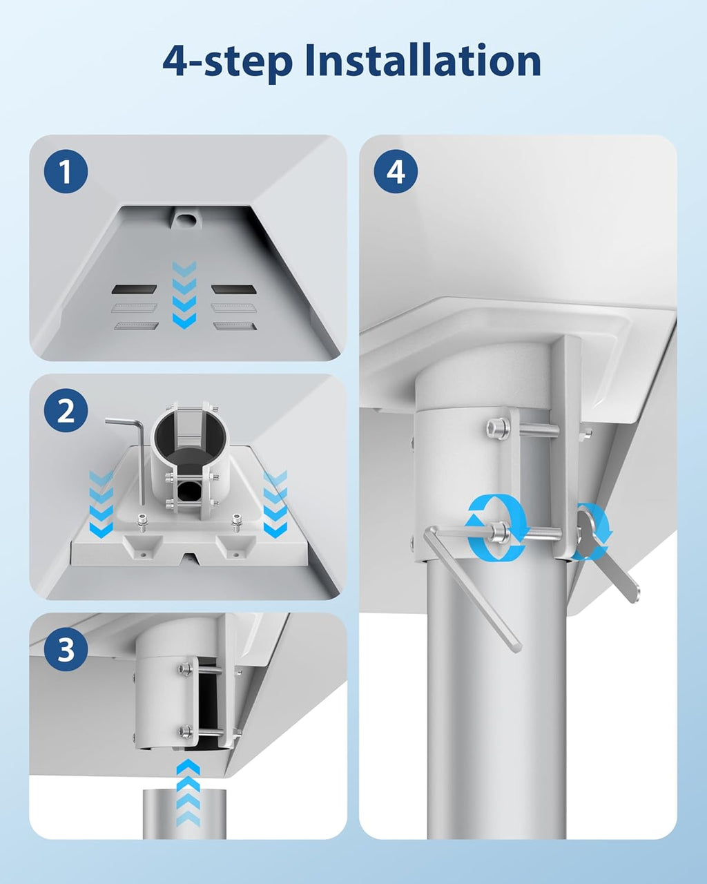 Starlink Gen 3 Pipe Adapter