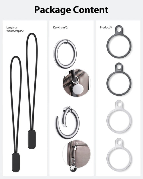 New AirTag Holder Key Ring - view 2