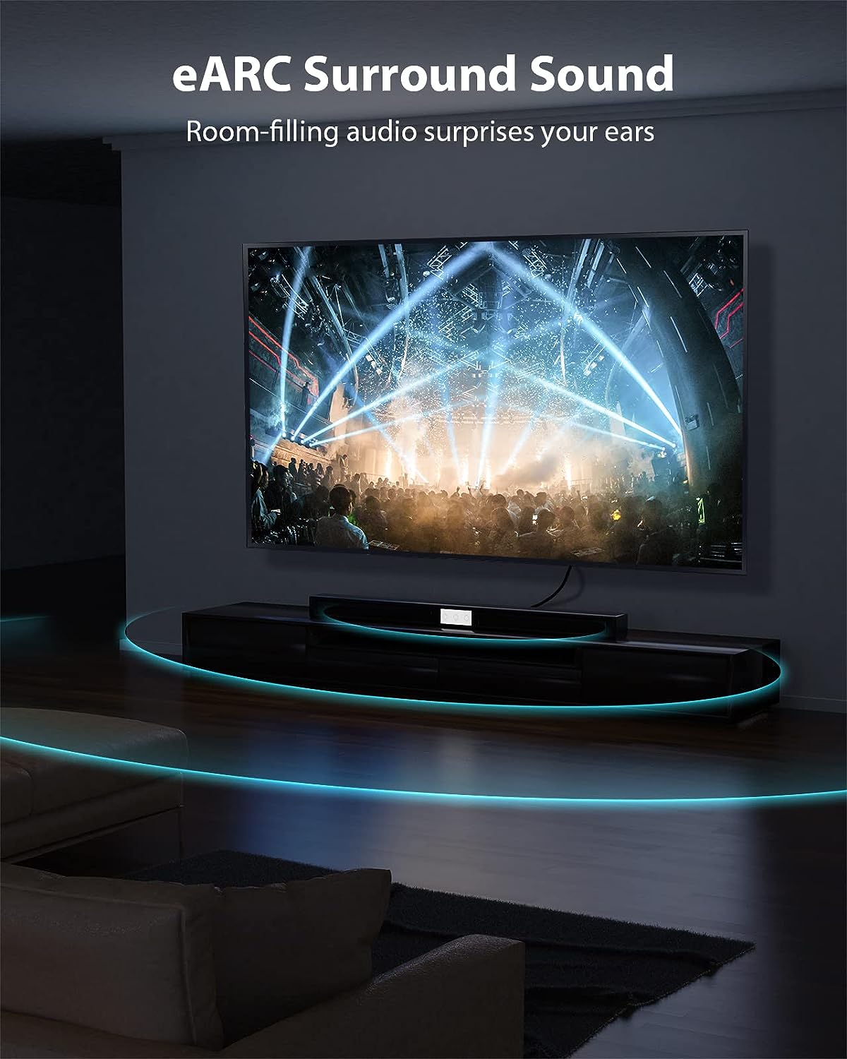 8K HDMI Cable, for PS5 Xbox Series X- 48Gbps HBR3 High Speed Black