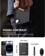 New Passport AirTag Holder, RFID Protected