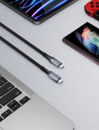 USB C to USB C Cable Fast Charging [10ft 100W] Nylon Braided