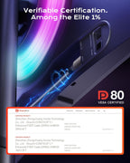 Stouchi Prime DisplayPort 2.1 Cable 80GBPS