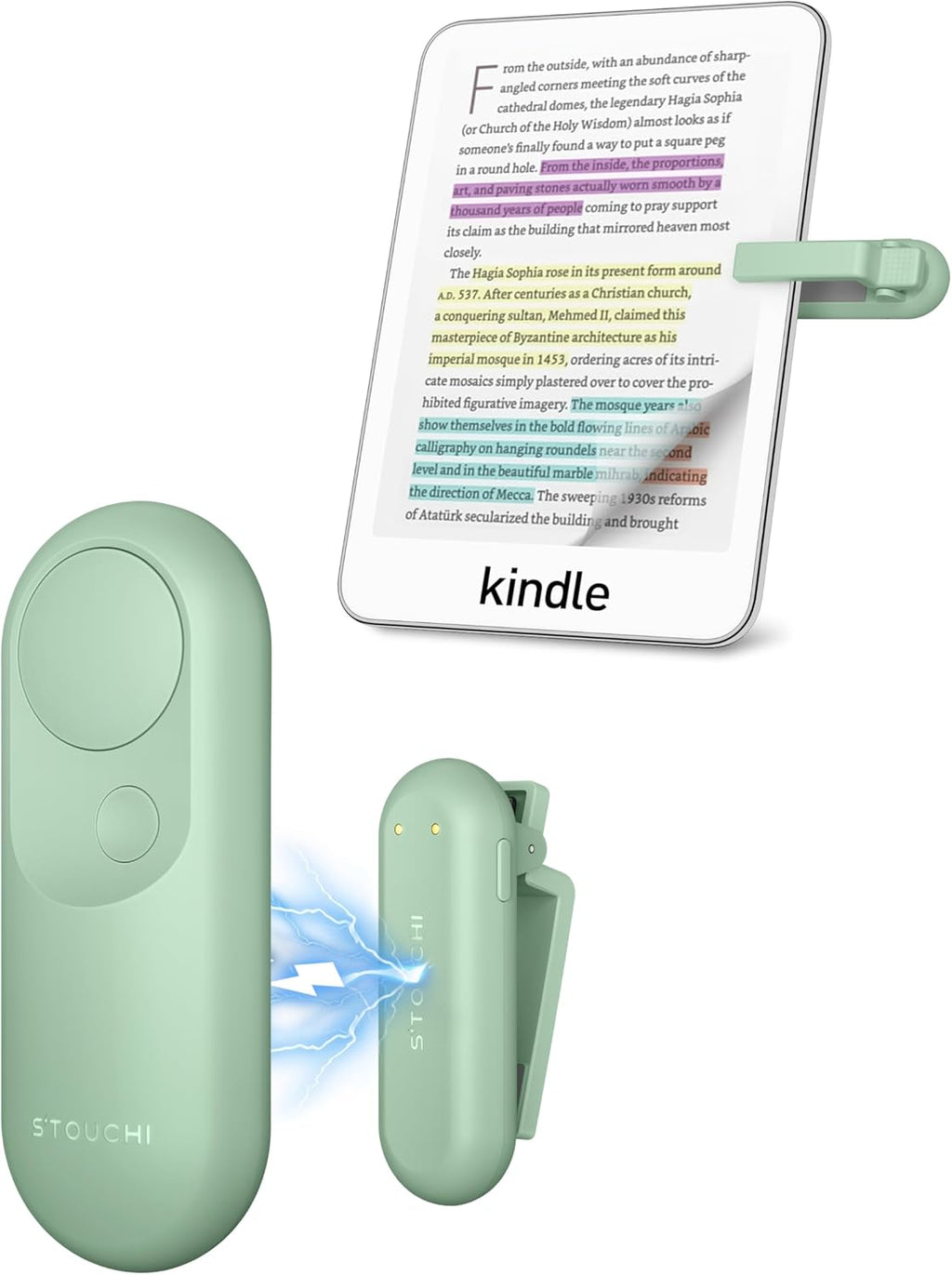Magnetic Kindle page turner remote