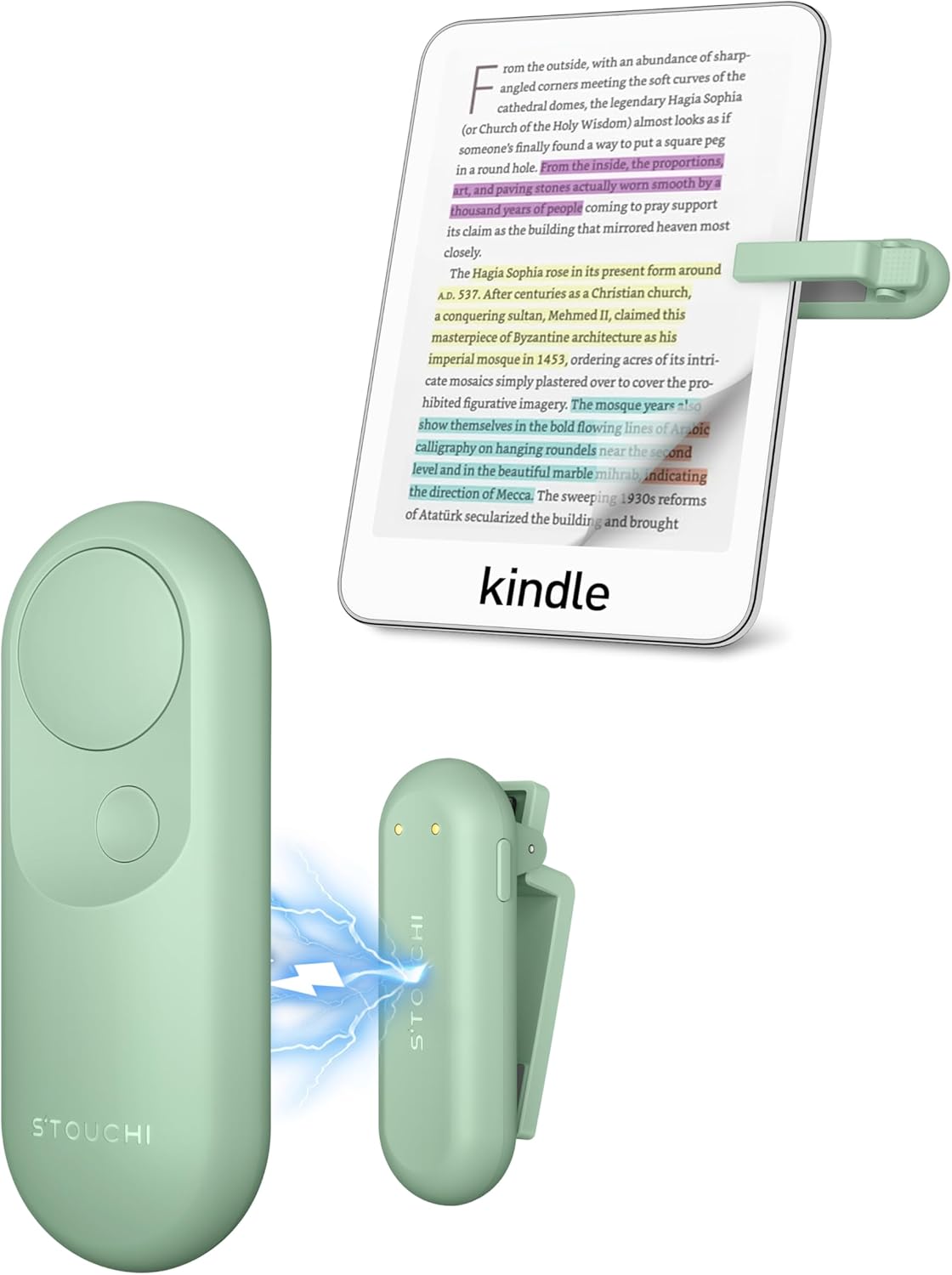 Magnetic Kindle page turner remote