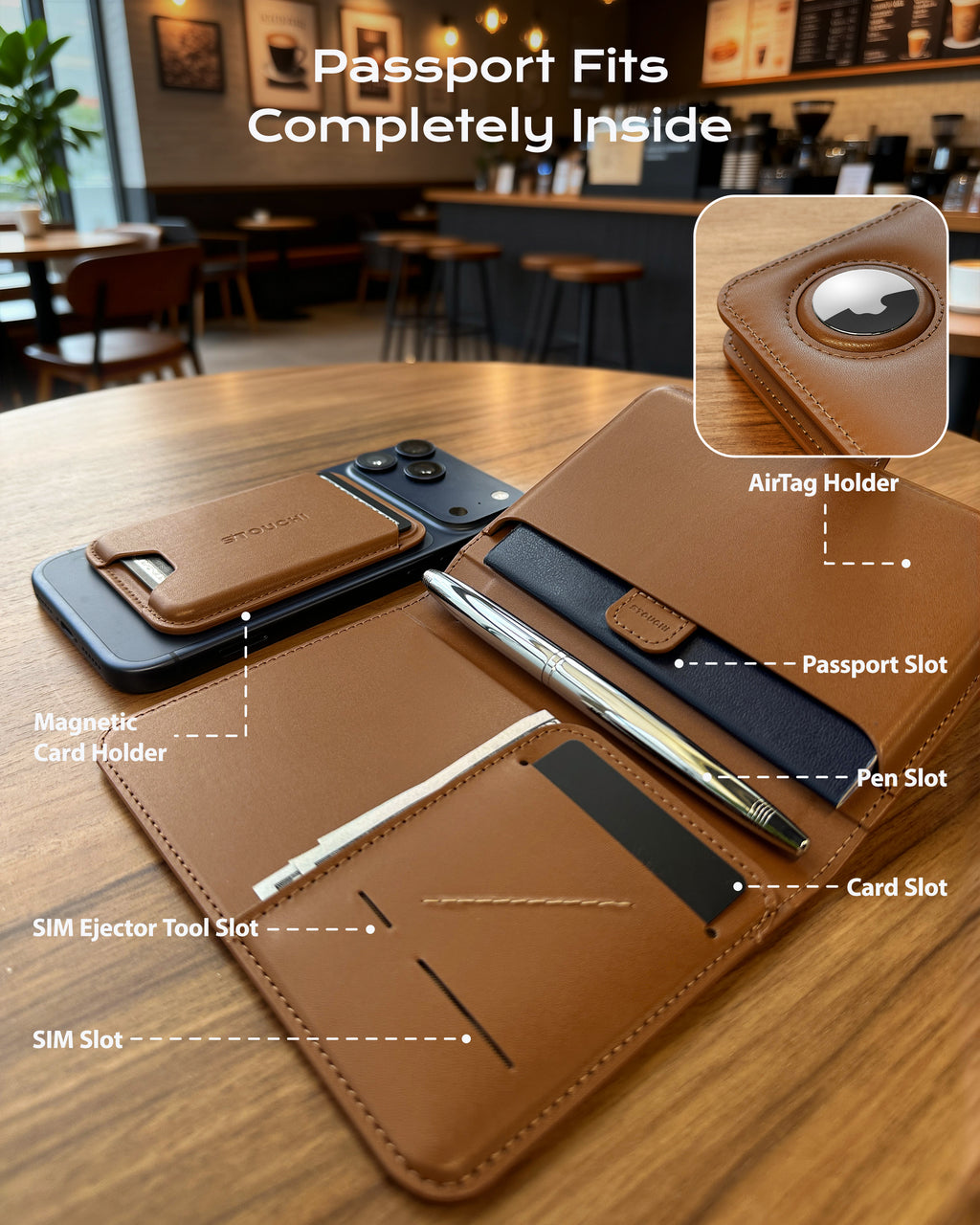 Passport Holder for International Travel