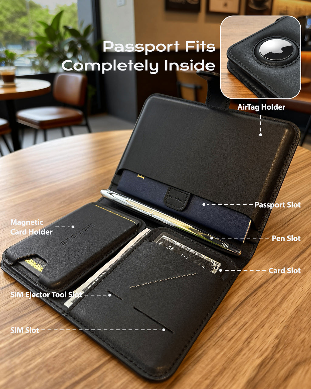 Passport Holder for International Travel