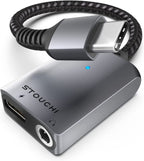 USB C to 3.5mm Headphone and Charger Adapter, Compatible with iPhone 15, New iPad Pro, Pixel 7/6/5, Samsung Galaxy S23 S22 S21