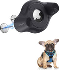 AirTag Holder Fit All Dog Collars Harness, with Pins Fixing Buckle for iPhone, AirTag Pet, Dog and Cat AirTag Mount