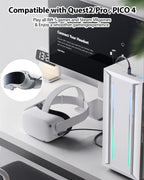 Link Cable 16FT/5M Compatible with Meta/Oculus Quest2/Pro, Steam VR, USB 3.0 to USB C Cable for VR Headset and Gaming PC