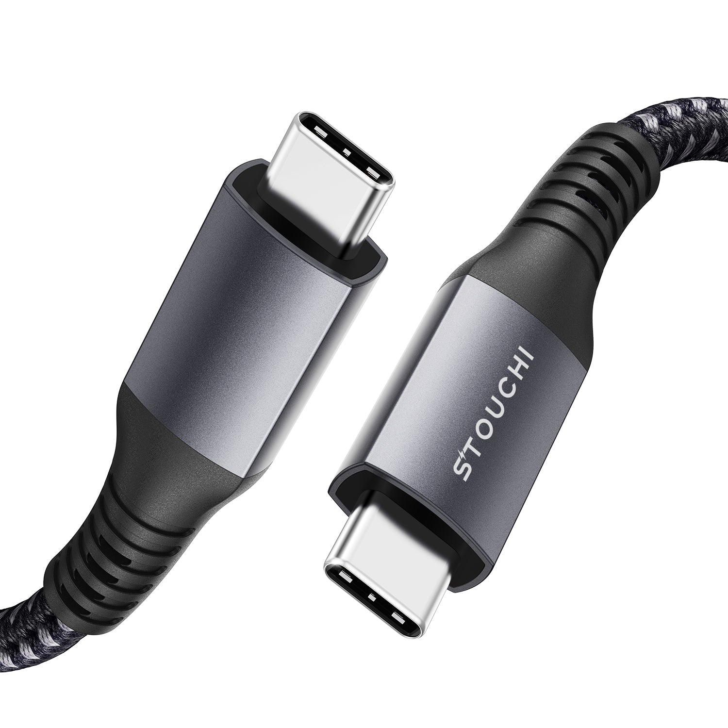 USB C to USB C Cable Fast Charging [10ft 100W] Nylon Braided