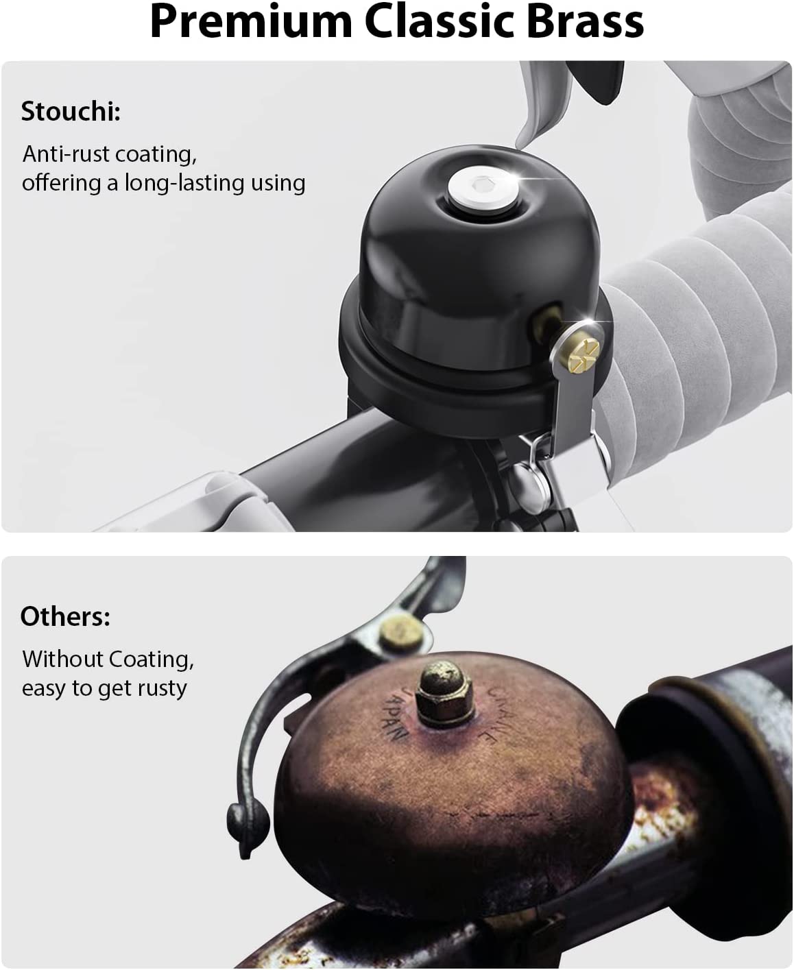 [All New] Bicycle Bell with AirTag Mount