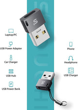 USB C Female to USB Male Adapter