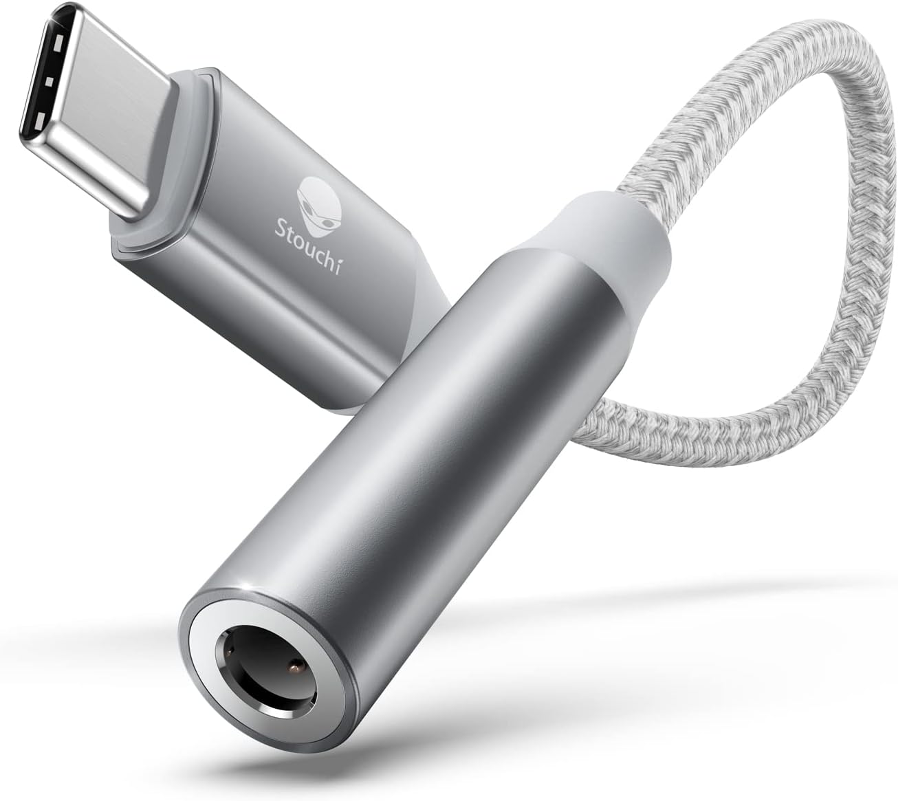 USB C to 3.5mm Adapter, Type C Headphone Audio Jack Cable Cord Hi-Fi Dongle for iPhone 15, Pixel 7 6a, Samsung Galaxy S23 S22 S21